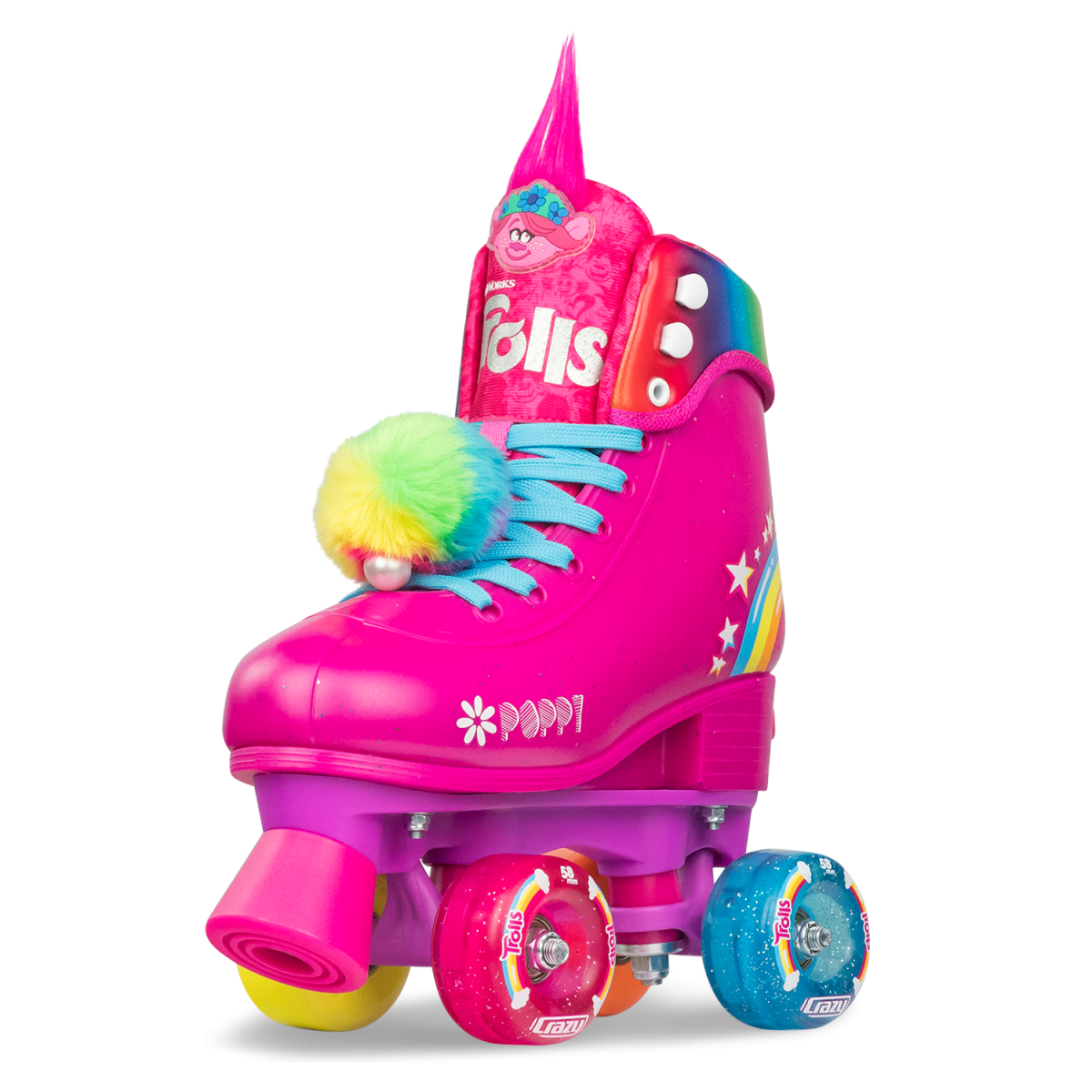 Trolls Adjustable Roller Skate for Kids - River Roll